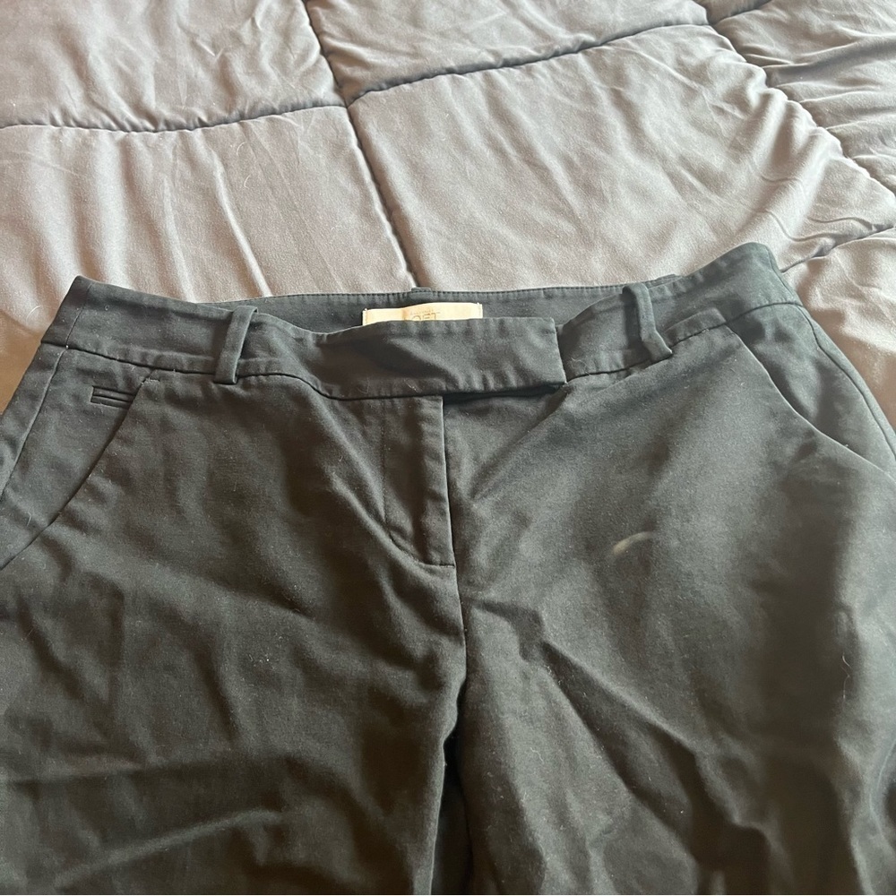 Ann Taylor Charcoal gray dress pants - Picture 3 of 7